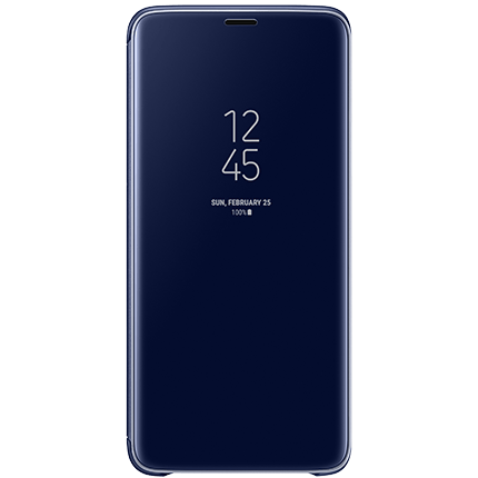 optillen honing Druif Samsung Galaxy S9 Plus Clear View Stand Cover Blauw - PhoneDiscounter.nl |  Smartphones | Reparaties | Accessoires | Telefoons
